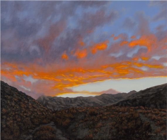 Cathedral City Cove Sunset by Bradley W. Giles, 2018