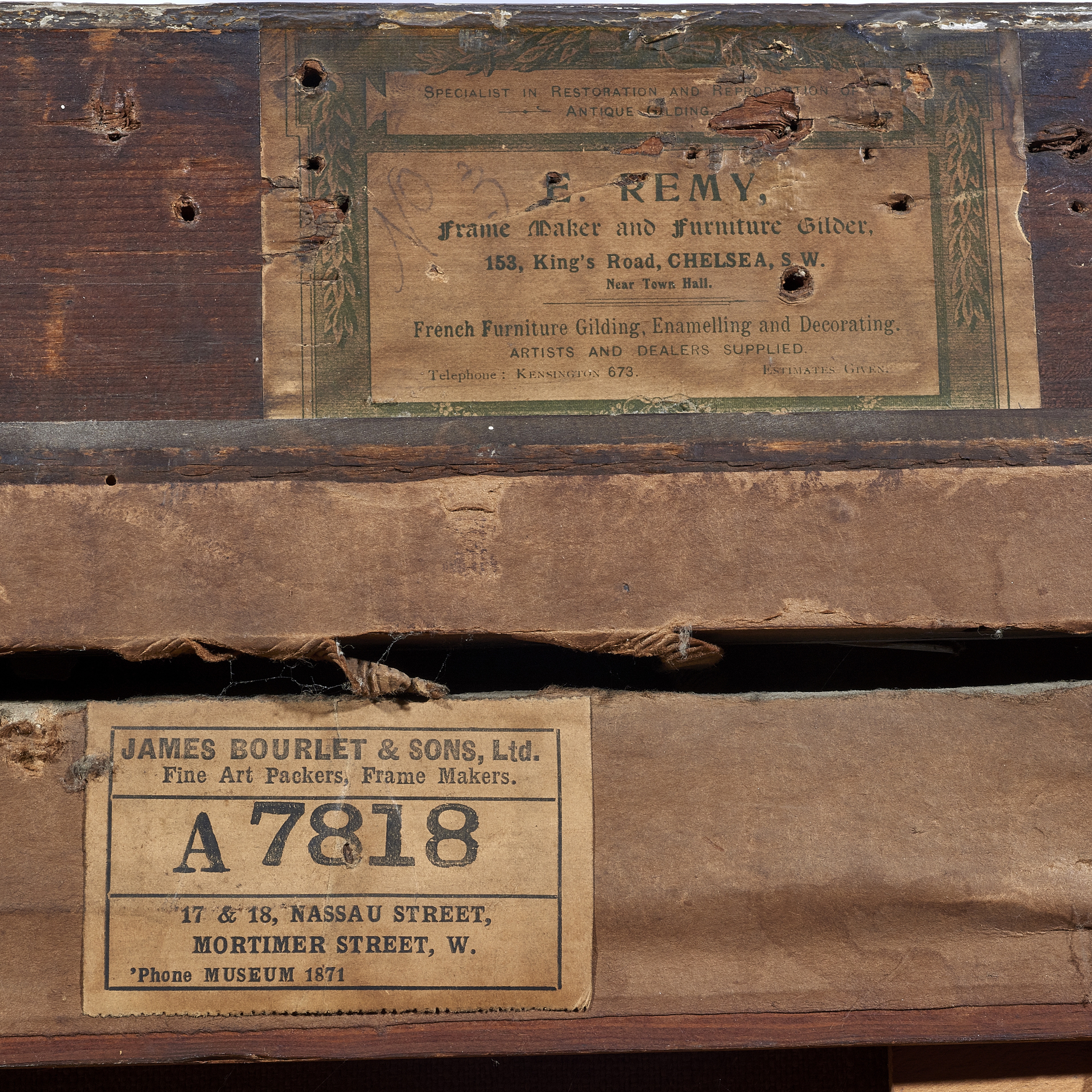 Artwork by John Lavery, The Lady in Black and Green (Mrs. Dudley Ward), Made of oil on canvas