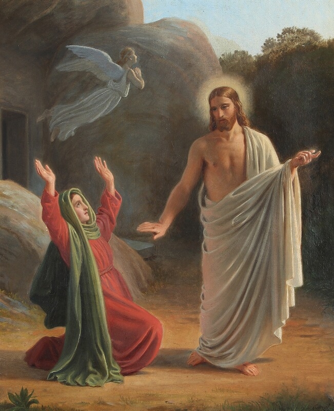 The resurrection of Jesus Christ by Carl Christian Constantin Hansen, 1870