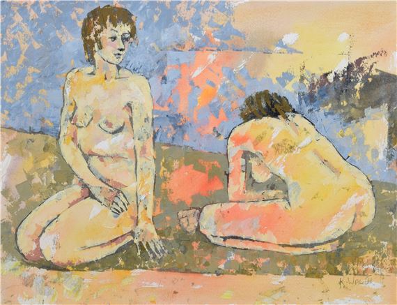 KNEELING FIGURES - Kenneth Walch