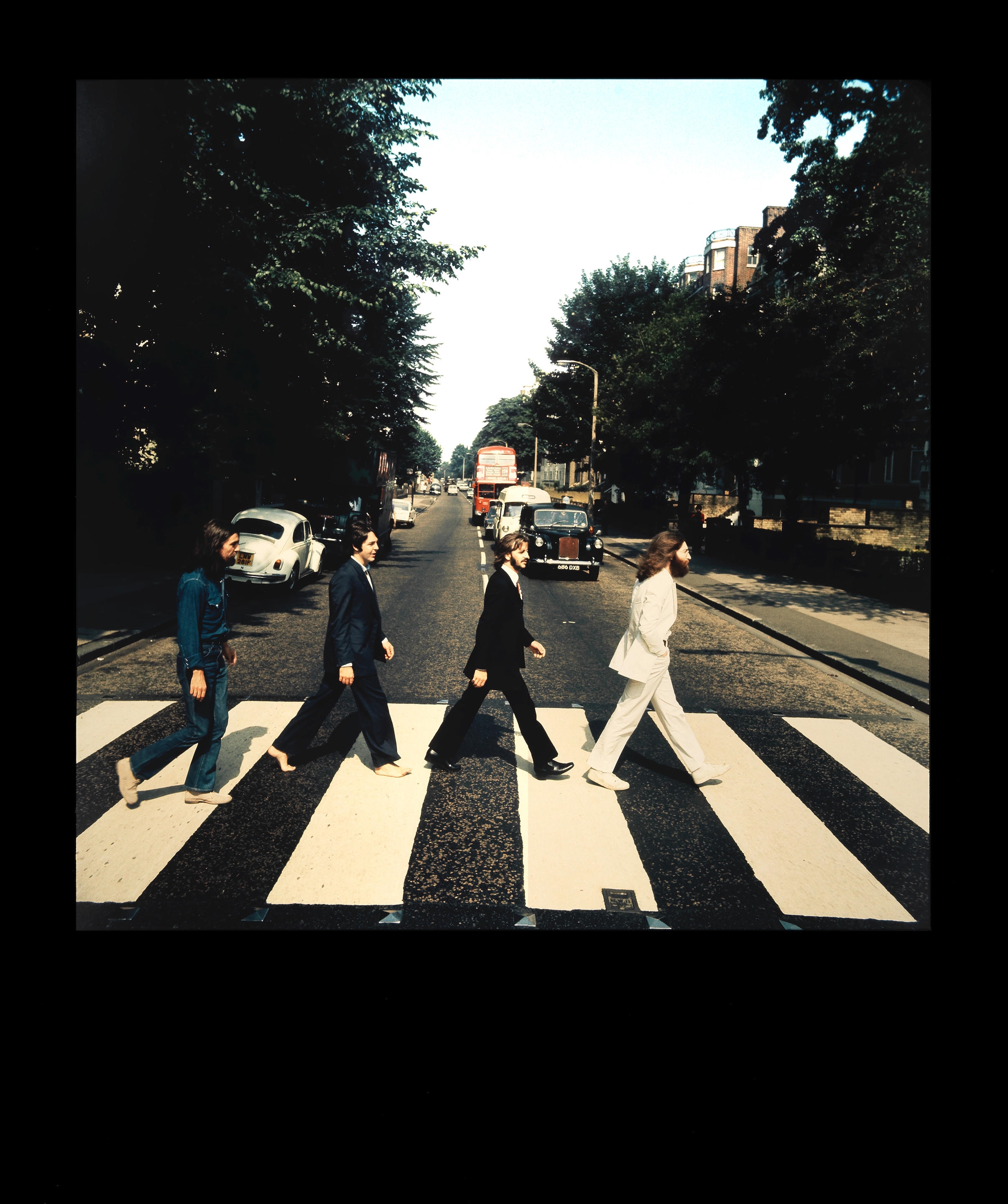 The Beatles, 'Abbey Road by Iain MacMillan, 1969