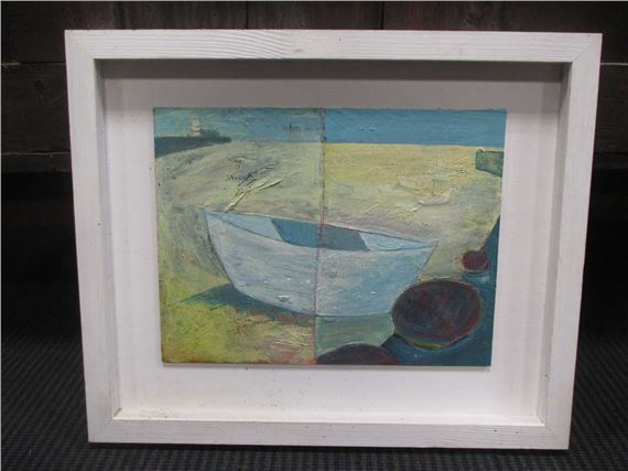 "Moored Boats” - Becky Borman