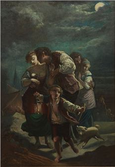La marche nocturne, - Ernest Dupont