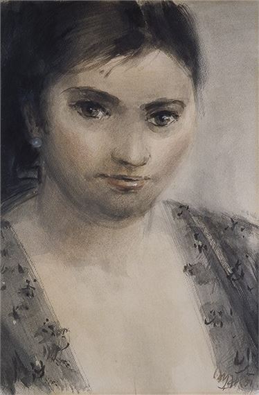 Retrato de joven by Ramón Gaya, 1951