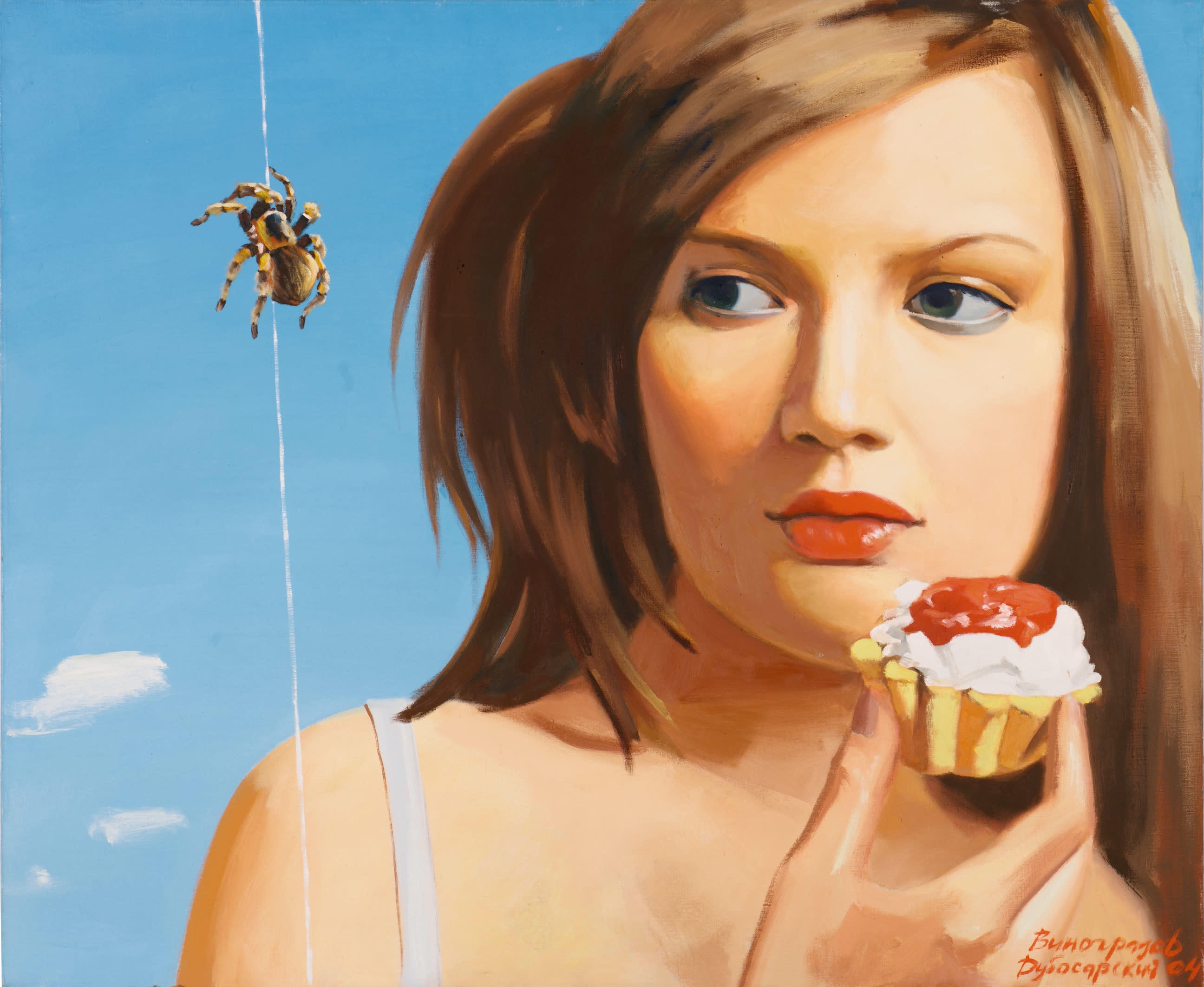 Artwork by Vladimir Dubossarsky, Alexander Vinogradov, Spider, Made of oil on canvas