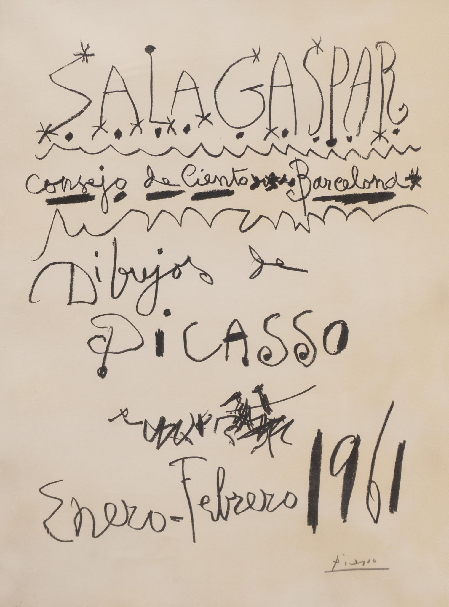 Sala Gaspar by Pablo Picasso, 1961