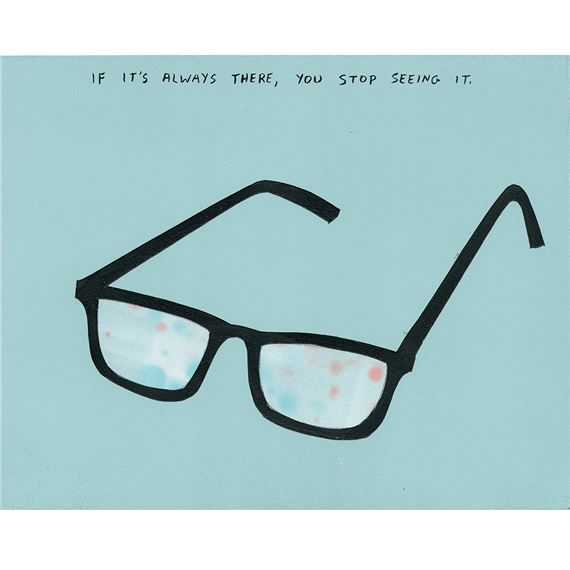 IF IT'S ALWAYS THERE, YOU STOP SEEING IT, 2020 by Neil Farber, Michael Dumontier