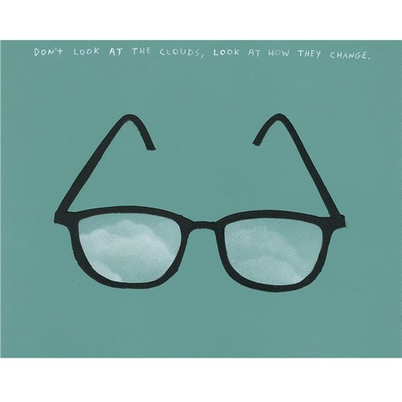 DON'T LOOK AT THE CLOUDS, LOOK AT HOW THEY CHANGE, 2020 by Neil Farber, Michael Dumontier