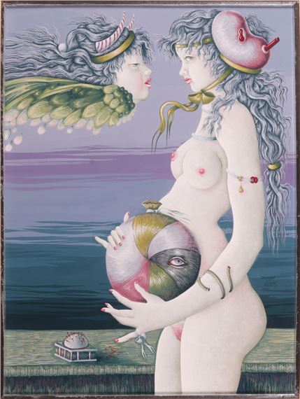 L’annonciation by Denyse Willem, 1974