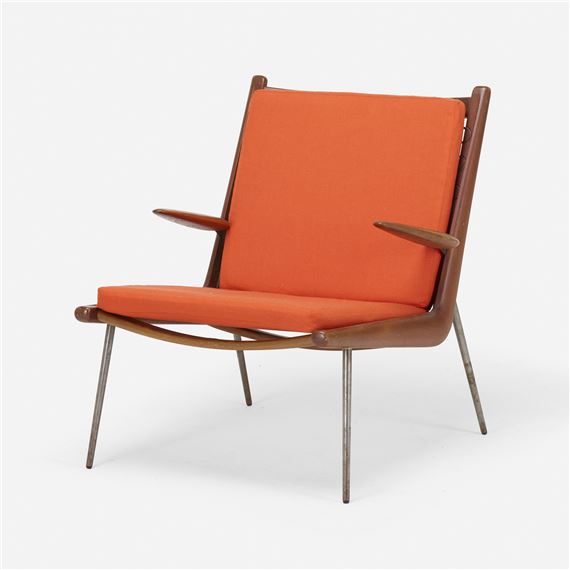 Hvidt Peter | Boomerang lounge chair (1956) | Artwork performance at ...