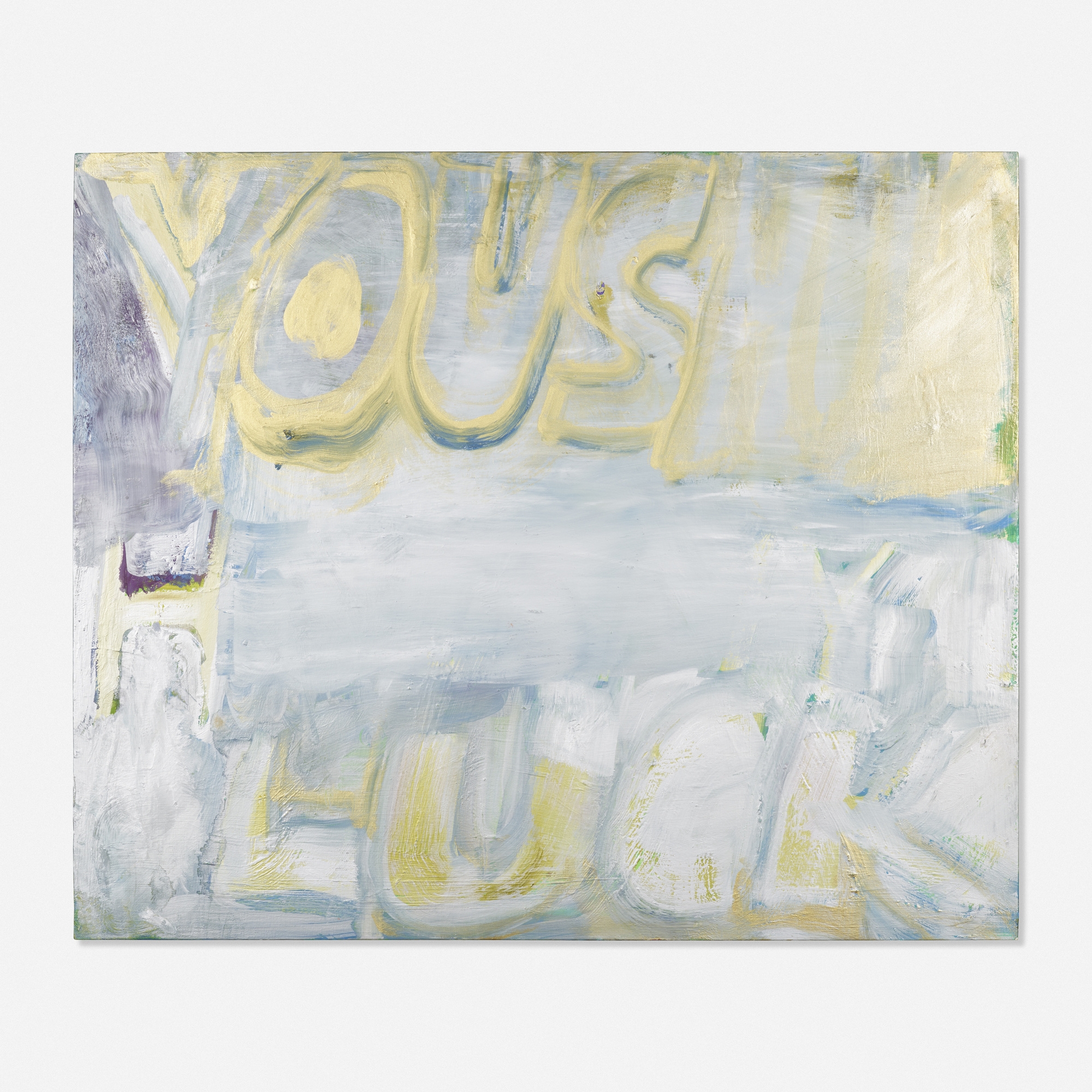 Artwork by Dana Frankfort, You Should Have My Luck, Made of oil on wood panel