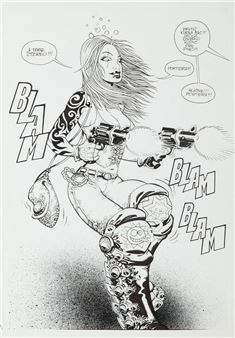 &quot;Emilia, Tank & Profesor&quot;, Sroda - comic board #7 - Filip Myszkowski