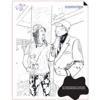 Artists Contribute to a Coloring Book Benefiting the Black Painters Academy