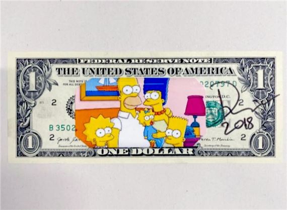 Death NYC | Simpson Family One Dollar (2018) | MutualArt