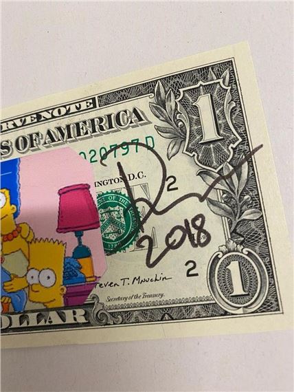 Death NYC | Simpson Family One Dollar (2018) | MutualArt