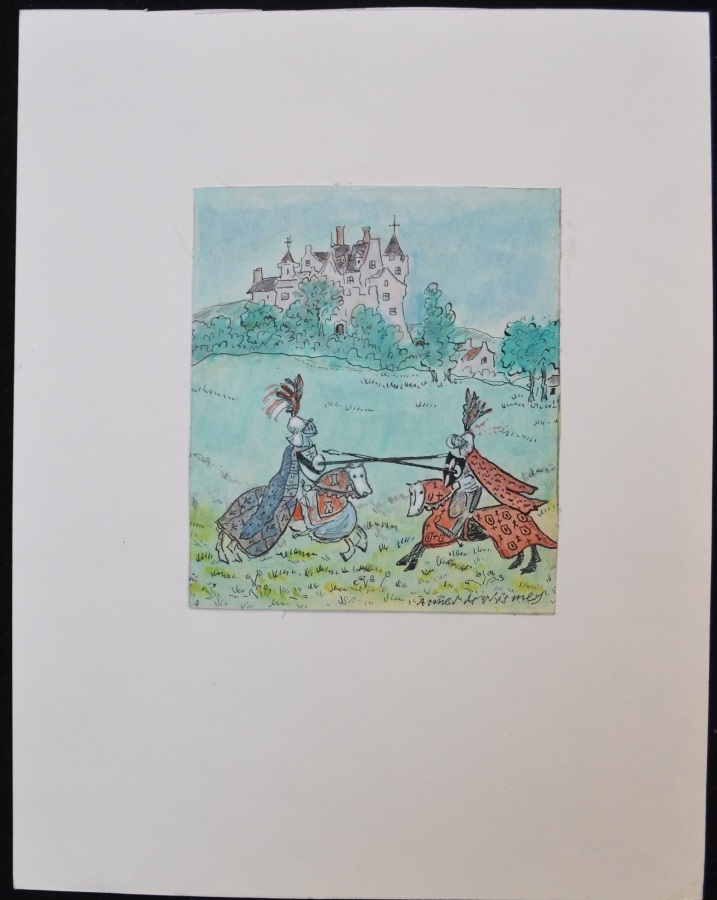 Armel de Wismes | COMBAT CHEVALERESQUE | MutualArt