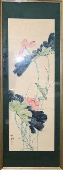 Painting of waterlilies by Qi Baishi