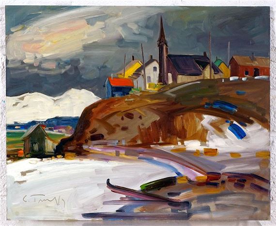 Cap Chat, Gaspésie by Louis Tremblay