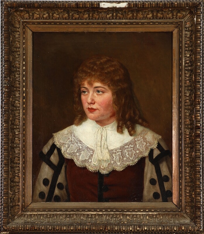 Julius Rosenbaum | A young man in renaissance dress (1896) | MutualArt