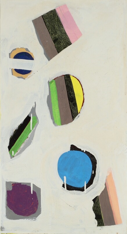 Artwork by William Louis Sorensen, Untitled and Der Barnbaum, Made of Oil on board