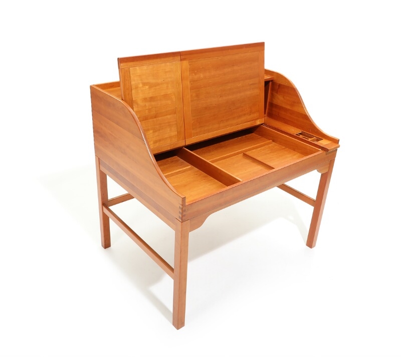 Andreas Hansen A solid cherry wood writing desk MutualArt