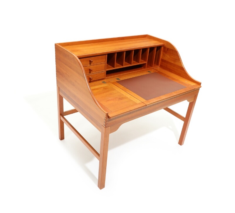 Andreas Hansen A solid cherry wood writing desk MutualArt