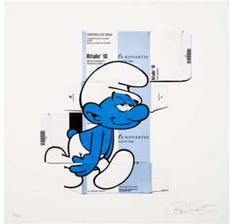Blurry Smurf - Ben Frost