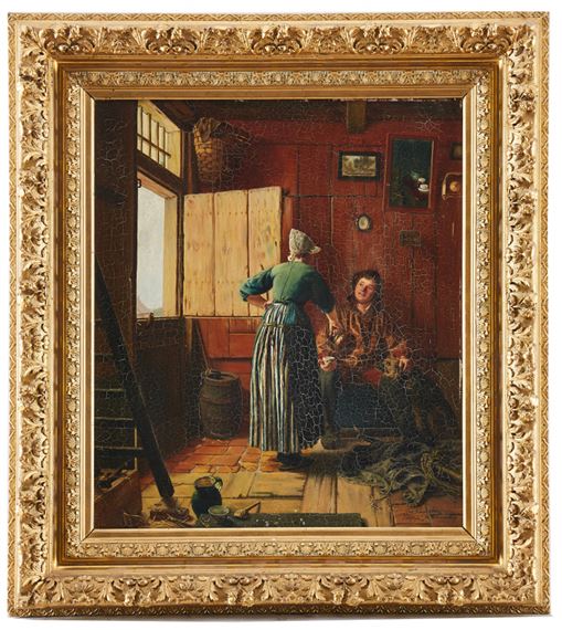 Kaffeservering i köksinteriör by Ferdinand Fagerlin