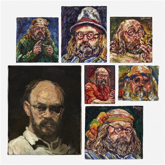Philip Lawrence Sherrod | Self-Portraits (seven works) | MutualArt