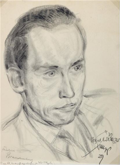 Ten works: Friedrich Brandenburg; Portrait (9)