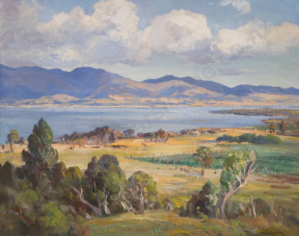 Carl Laugeson New Zealand Landscape MutualArt