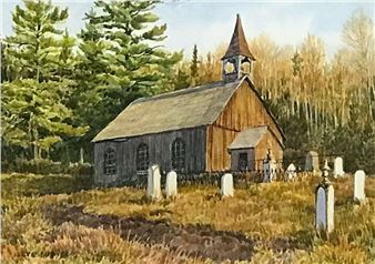 Church at Rockingham, Ont - Isabel Levesque