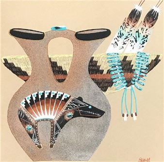 Untitled (Wedding Vase with Bear...) - Benjamin Matchers