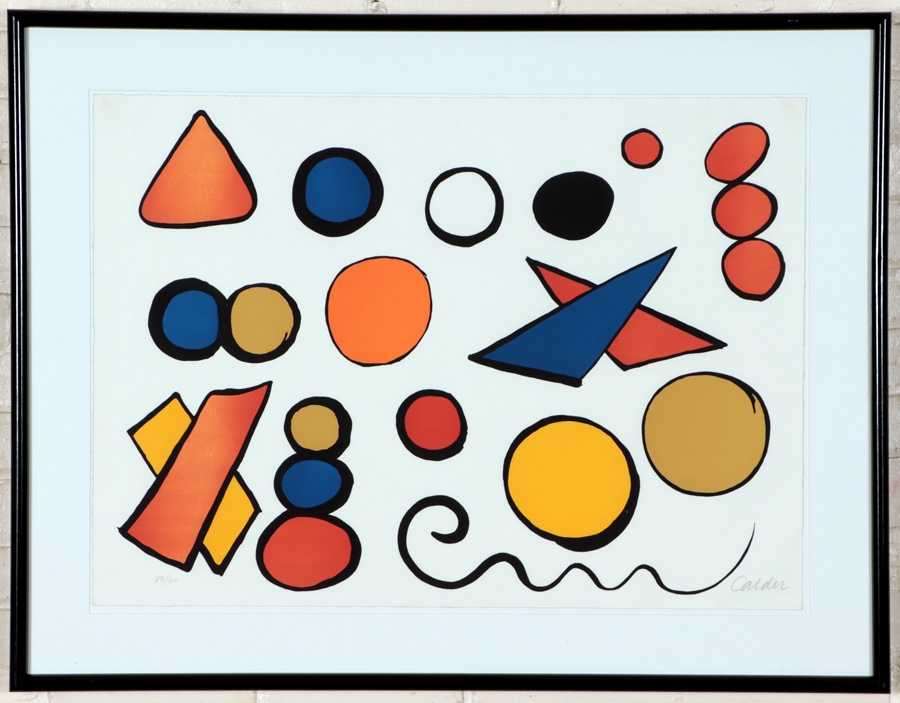 Alexander Calder | Alphabet et Saucisson | MutualArt