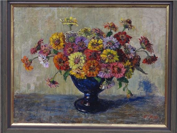 "Blumen in Vase" by Amelie Ruths