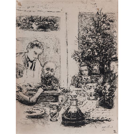 LE REPAS by Édouard Vuillard, 1935