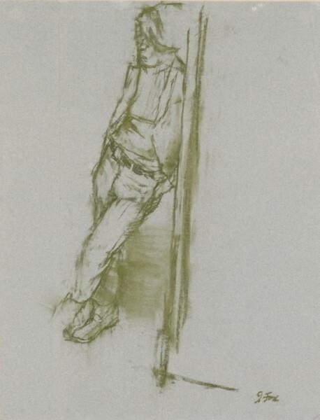 John Richard Fox | Study for R.J. (1971) | MutualArt