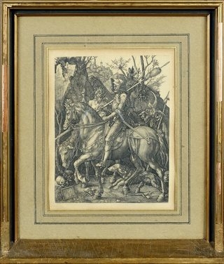 Le Chevalier, la Mort et le Diable by Albrecht Dürer