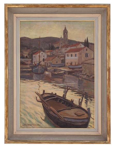 Il porticciolo sul lago - Andrea Fossombrone