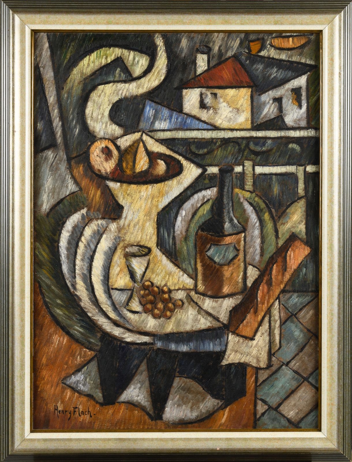 Henri Flach Still life with compotier MutualArt