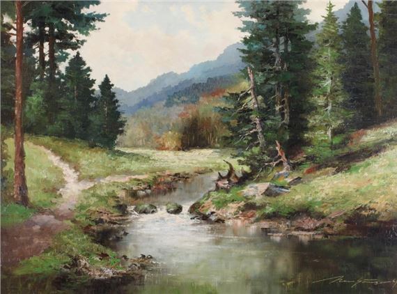 Eifel im Nettetal by Georg Neuhauser, 1961