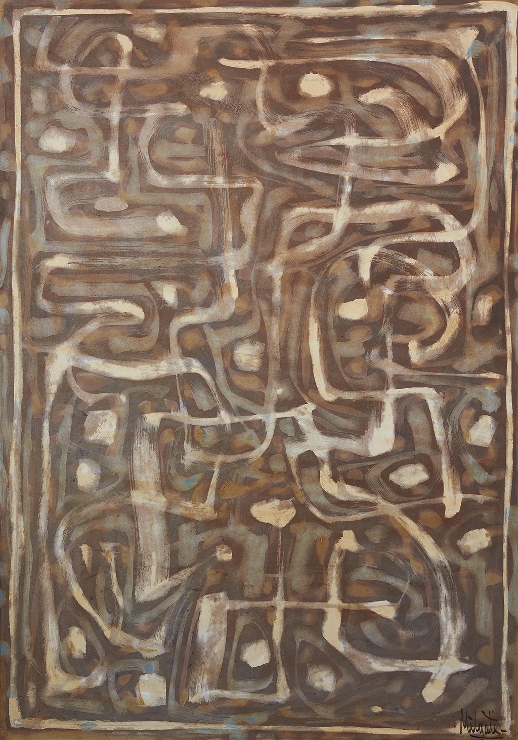 Rodney Milgate | Man, Woman and Child | MutualArt