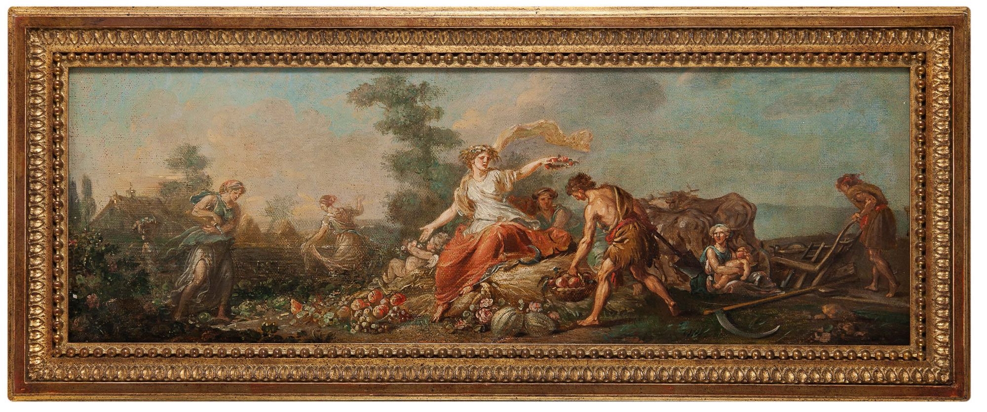 Summer or allegory of agriculture by Antoine Francois Callet