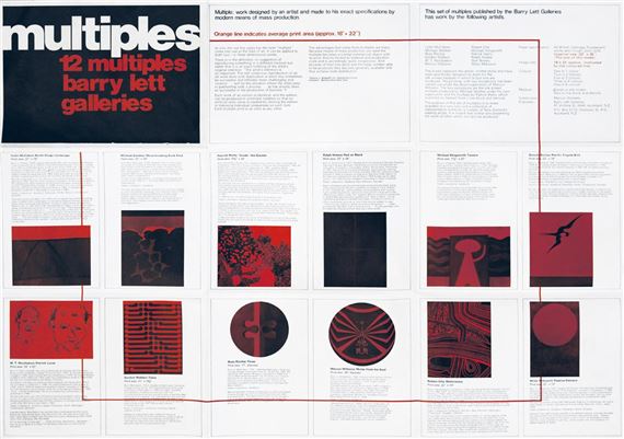 Multiples: 12 Multiples Barry Lett Galleries by Barry Lett