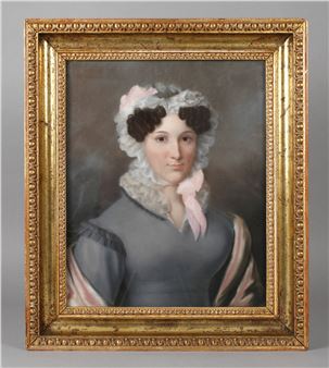 Damenbildnis - Heinrich Abel Seyffert