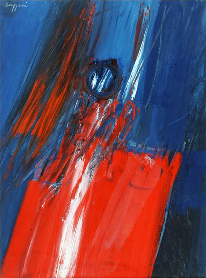 " Figura " by Piero Ruggeri, circa 1970-1971