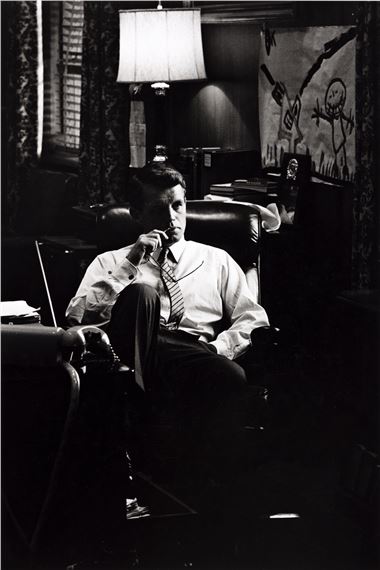 Together, 2 portraits of Robert F. Kennedy in his office while serving as the Attorney General of the United States. by Arthur Rickerby, 1961-64; one printed 1980s