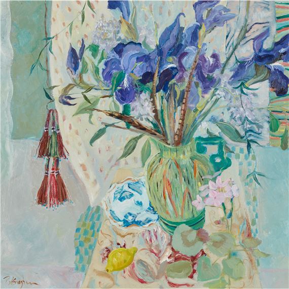 STILL LIFE WITH IRISES by Brenda Lenaghan