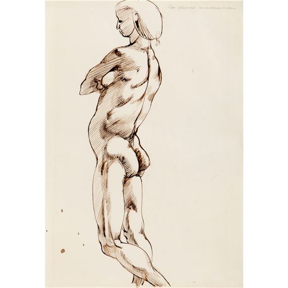 THE YOUNG MOROCCAN by Robert Colquhoun, 1938