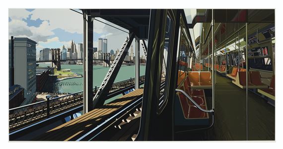 D-Train by Richard Estes, 1988